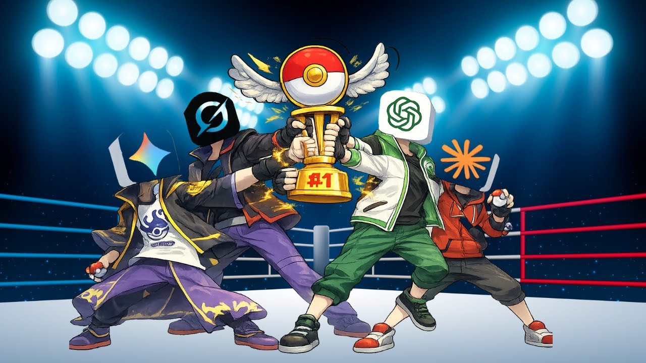 I Made 4 AIs Battle in Pokémon! Which One Is the Smartest Trainer?