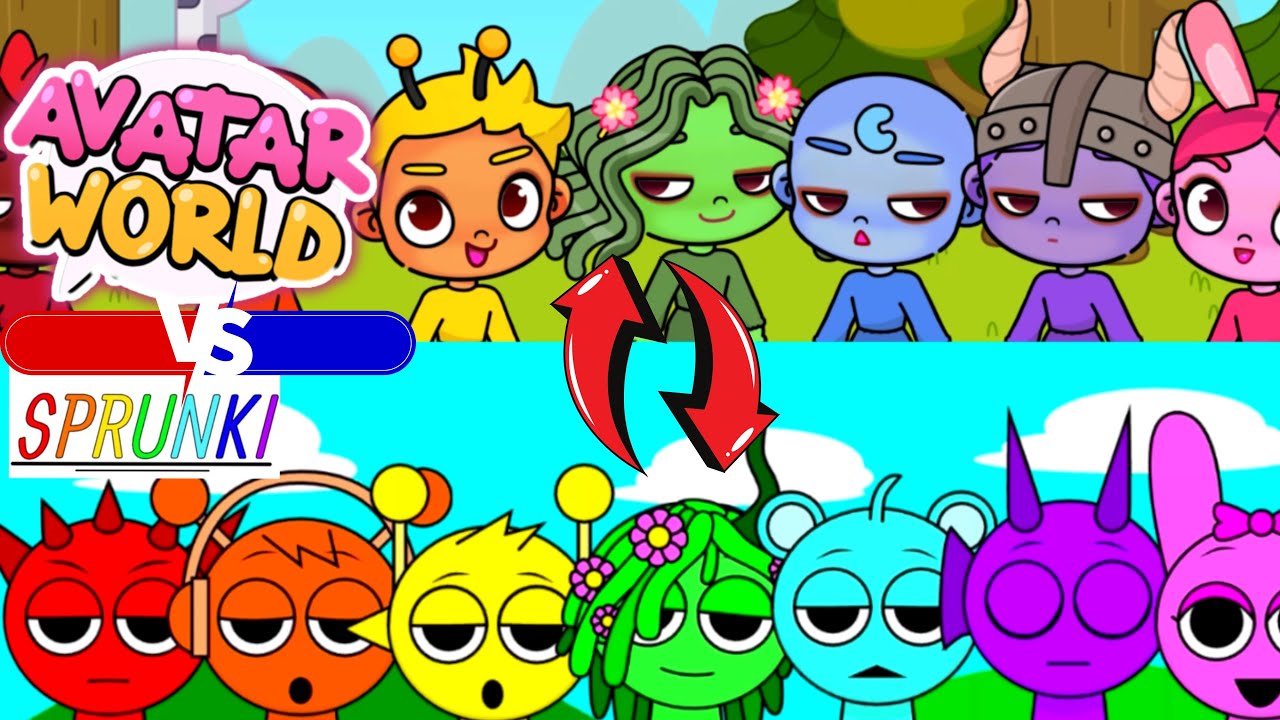 How to make Incredibox SPRUNKI Characters in Avatar World