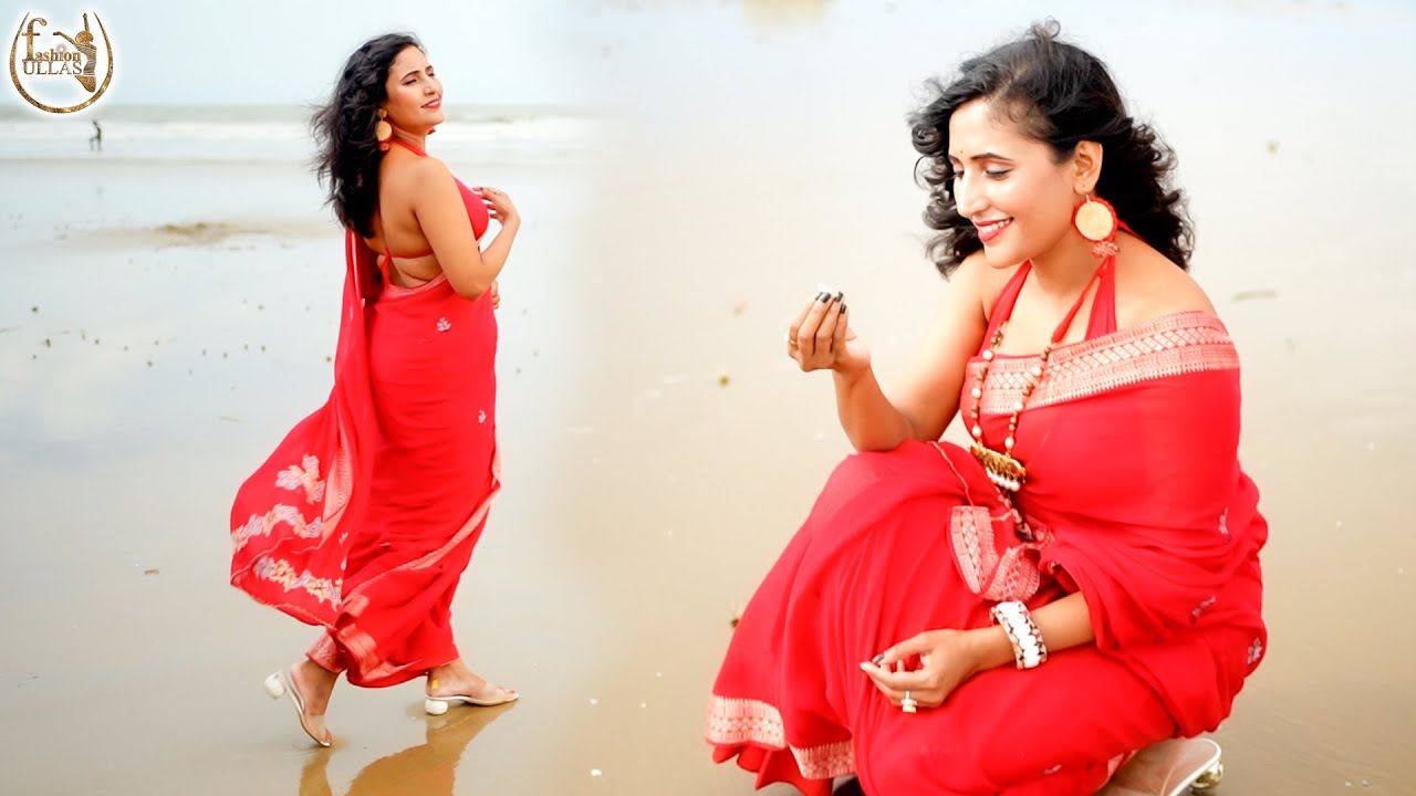 BENGALI SAREE FASHION | SAREE SUNDARI | SMITA SANA | FASHION ULLAS #sareelover #saree #treanding