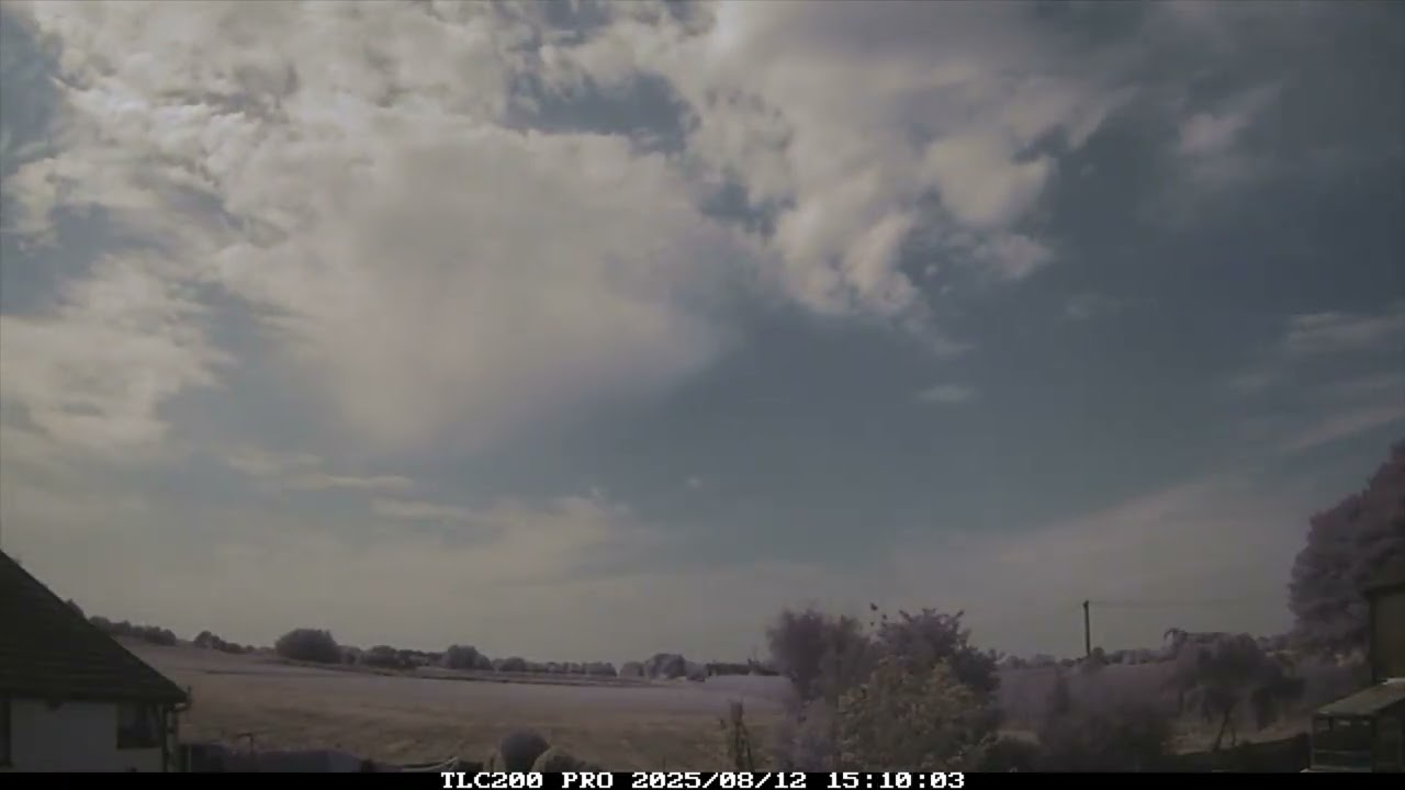 12th August 2025 timelapse, Irlam
