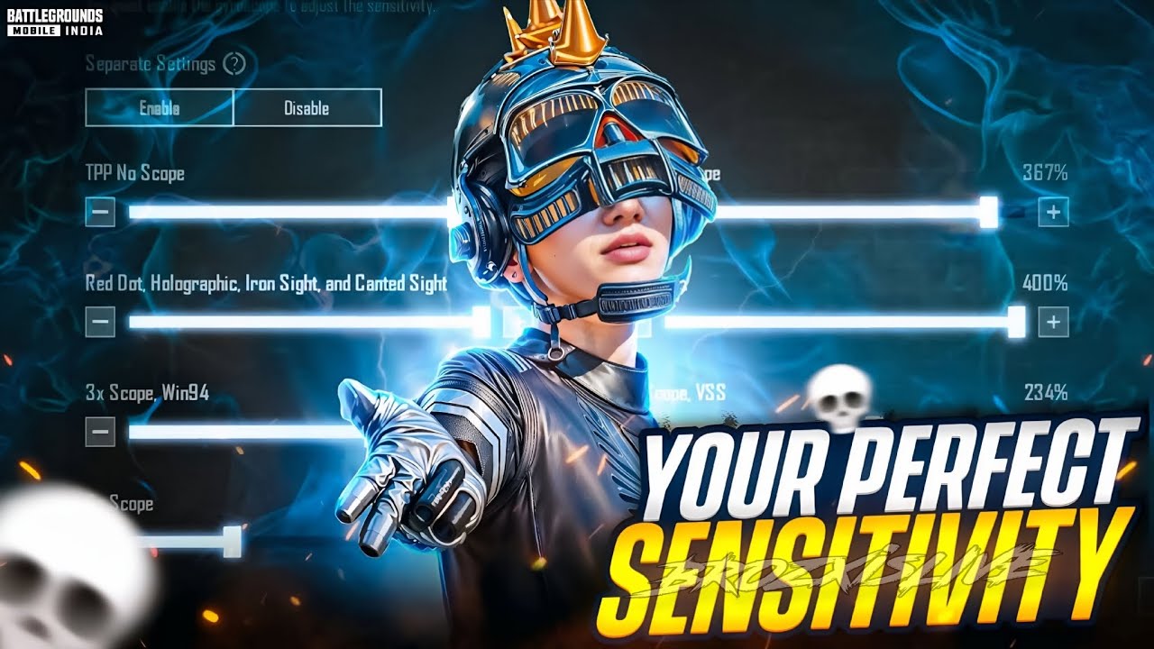 🔥 BGMI SENSITIVITY SETTINGS 2026 🥵 | BGMI BEST SENSITIVITY SETTINGS 😱 | ZERO RECOIL SENSITIVITY BGMI