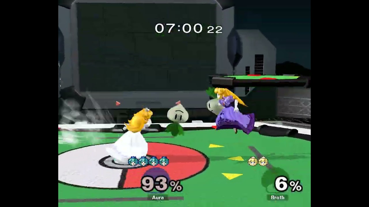 [ass] 173 - Melee Singles WQF — Aura ⟮Peach⟯ vs Broth ⟮Peach⟯
