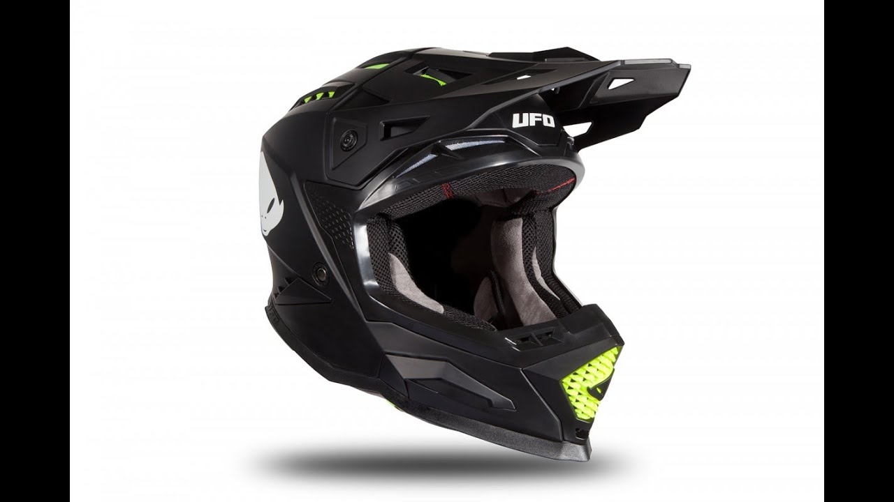 Обзор на кроссовый шлем UFO Plast HELMET ECHUS Black Matt