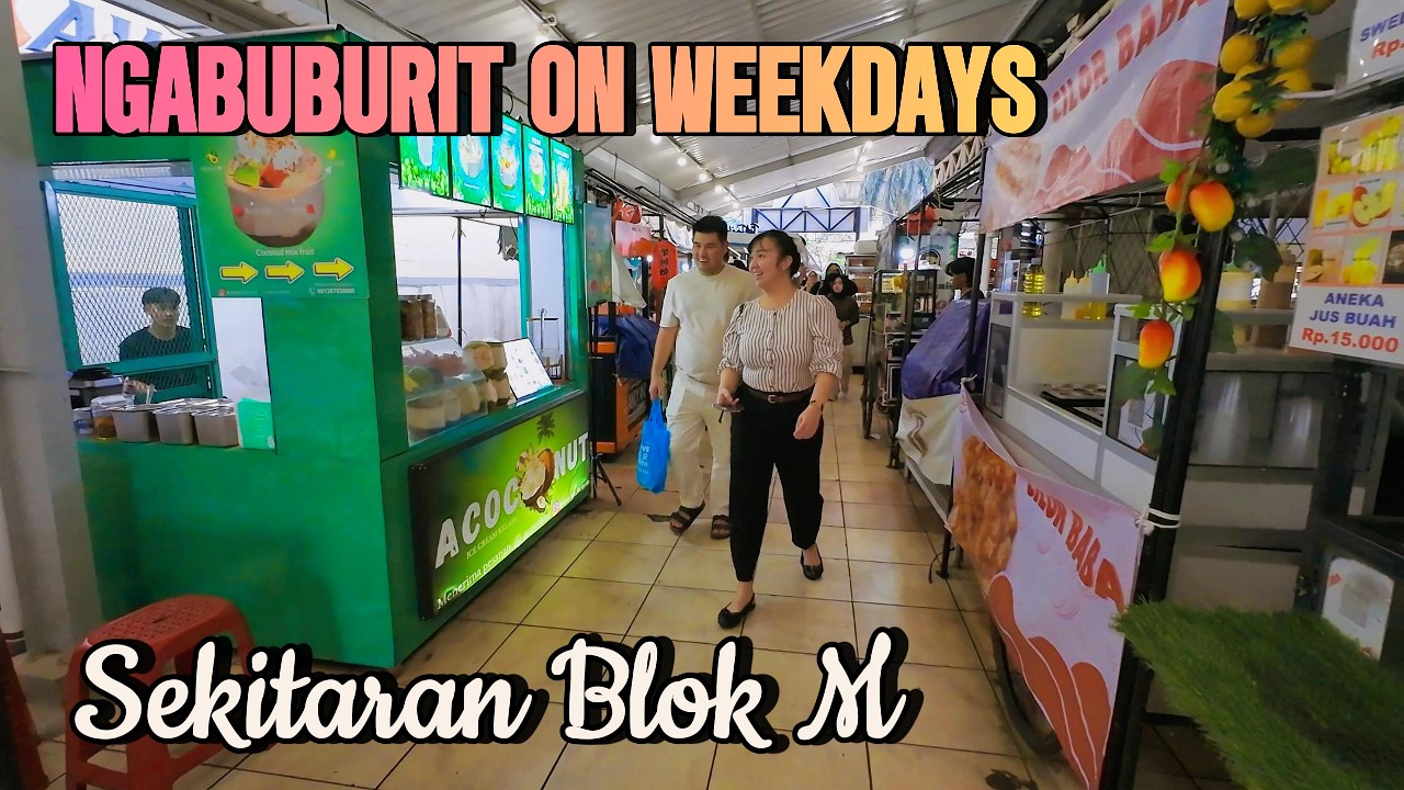 SENIN SORE NGABUBURIT DI BLOK M