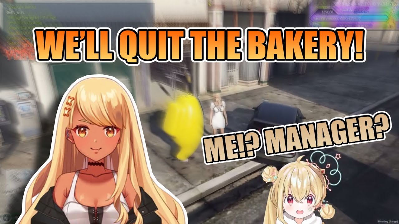 [VCR GTA2] Tooko Doing Her Best in Managing the Bakery Alone [ENG SUB]
