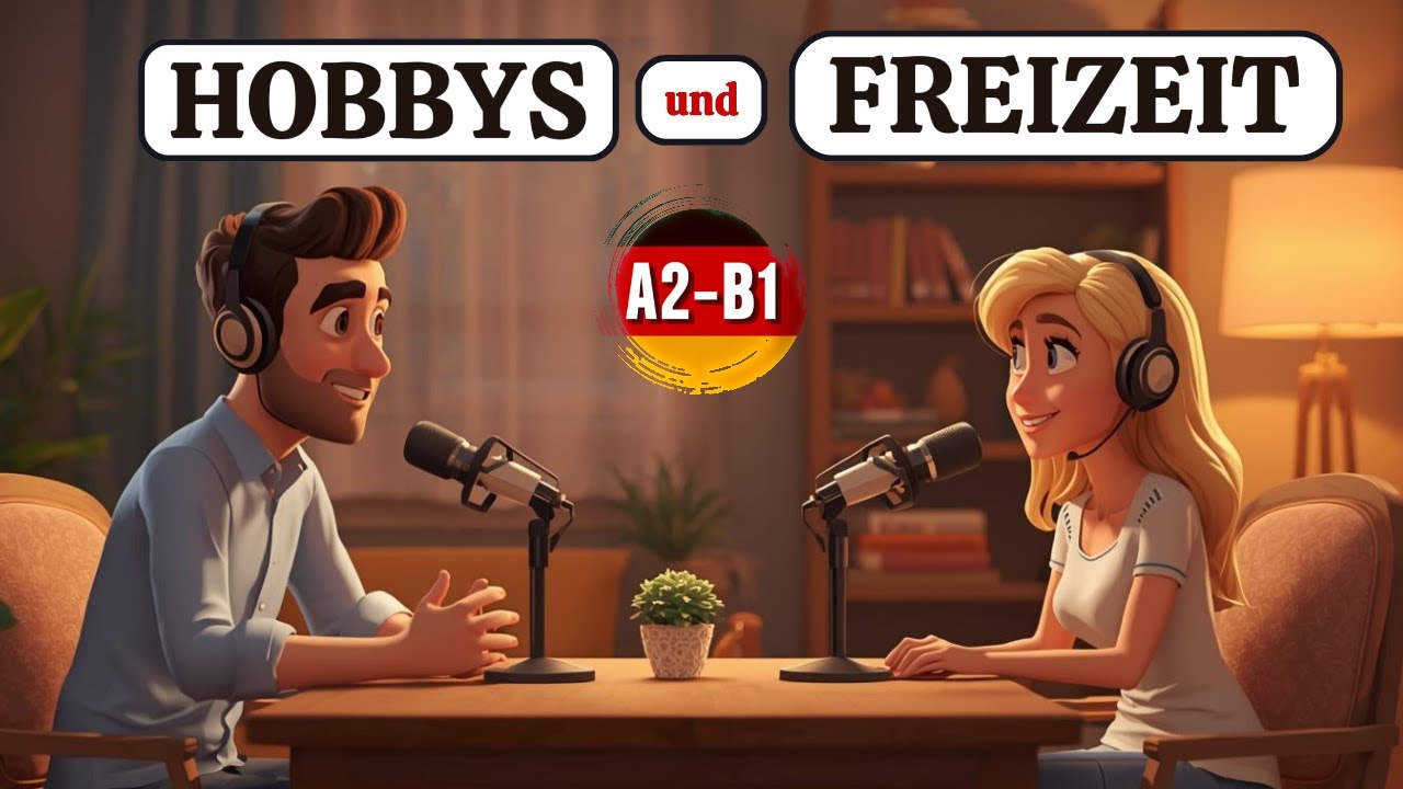 Learn German With Podcast Conversation | Episode Hobbys und Freizeit | Deutsch f&uuml;r Anf&auml;nger