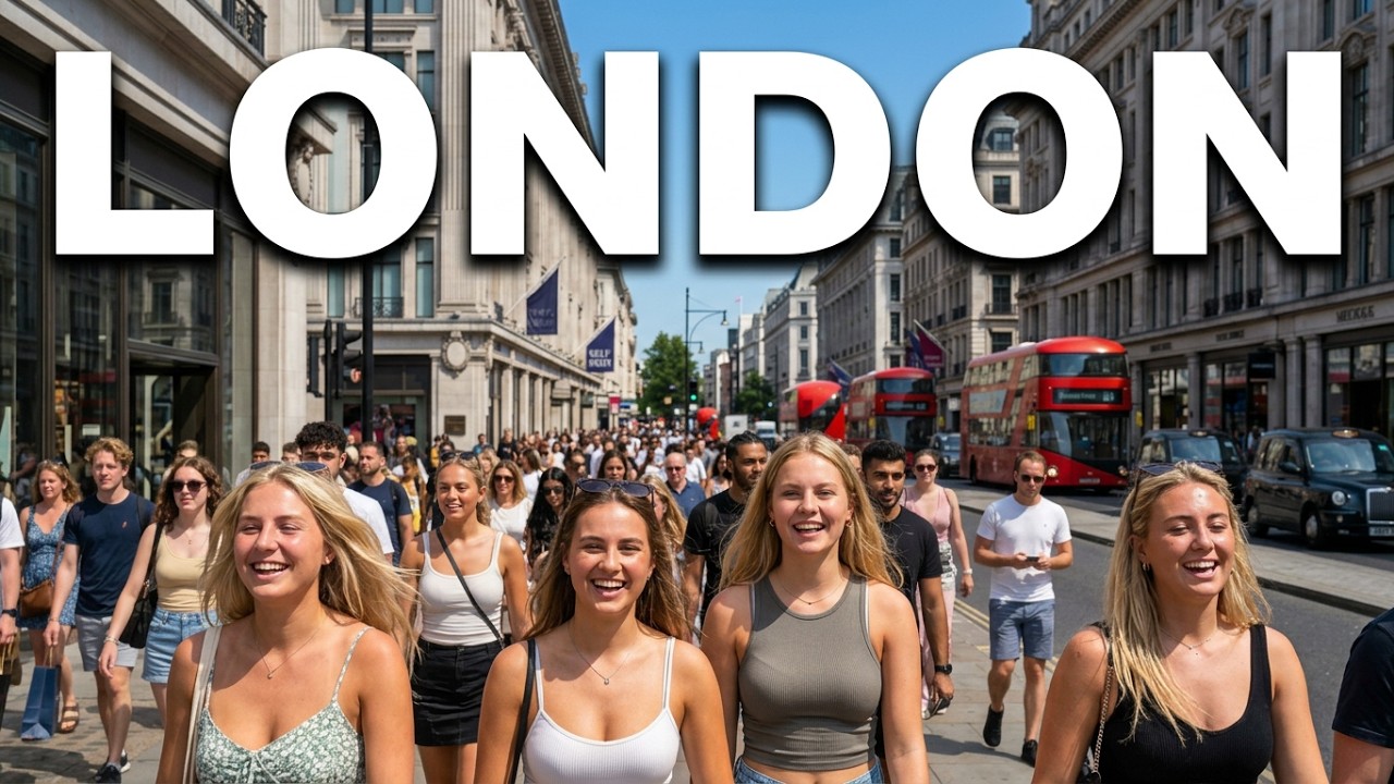 🇬🇧 LONDON WALK - WEST END 🔥 London Is BUSY! Covent Garden to Oxford Street | 4K