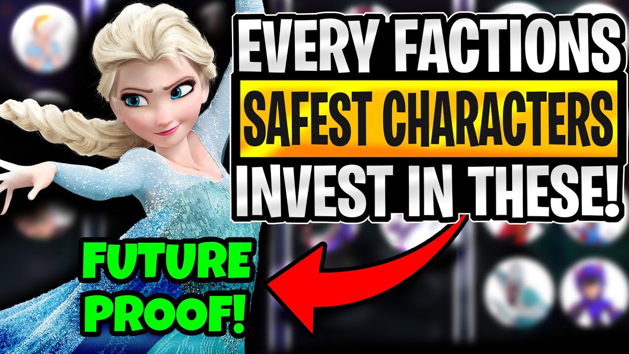 The Safest F2P | P2P Characters to Invest In! | EVERY FACTION | Disney Sorcerer's Arena