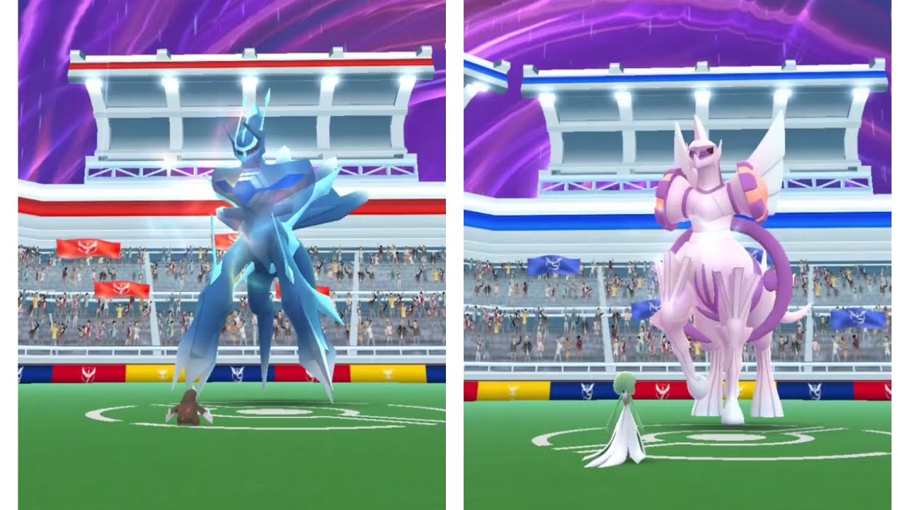 Pokemon Go Dialga/Palkia Origin Forme Raid 10 August 2025 (6 Rounds)
