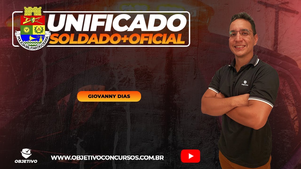 UNIFICADO SD + CFO PMCE | Criminologia: O crime como fato social - Prof. Giovanny Dias. Objetivo.