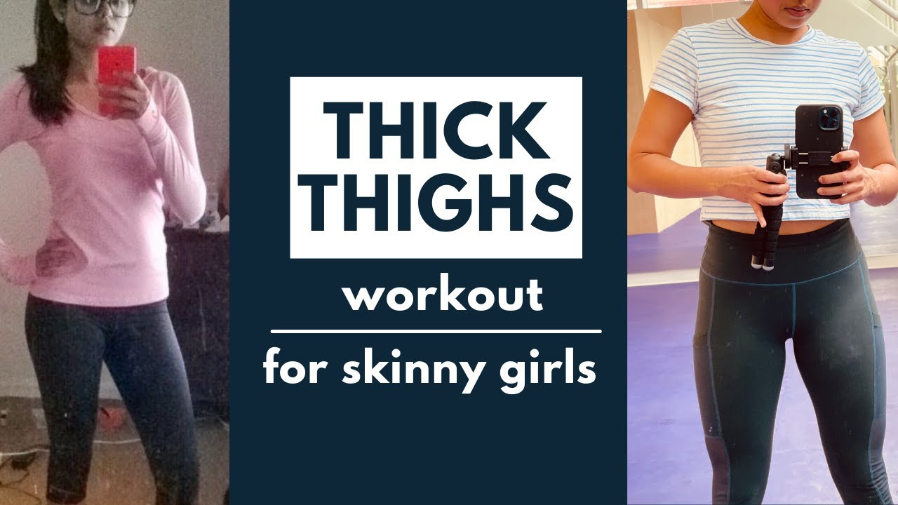 GET THICKER THIGHS AND BUTT | WEIGHT GAIN WORKOUT 2021