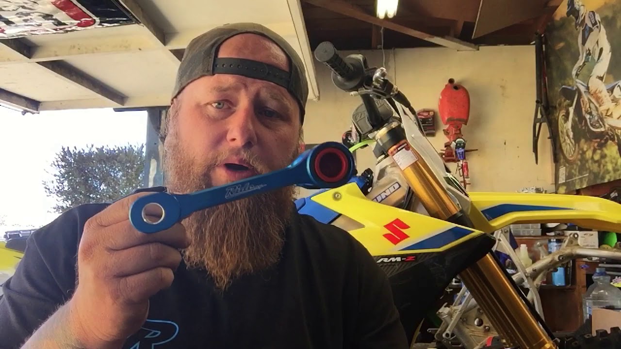 Исправление тяги амортизатора RMZ450 2018 года!