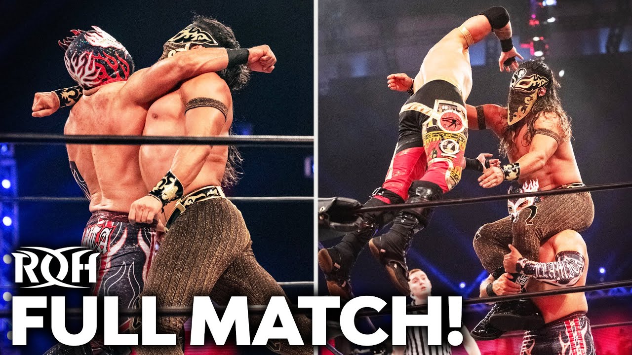 Bandido vs Flamita vs Rey Horus: FULL MATCH! (ROH 19th Anniversary)