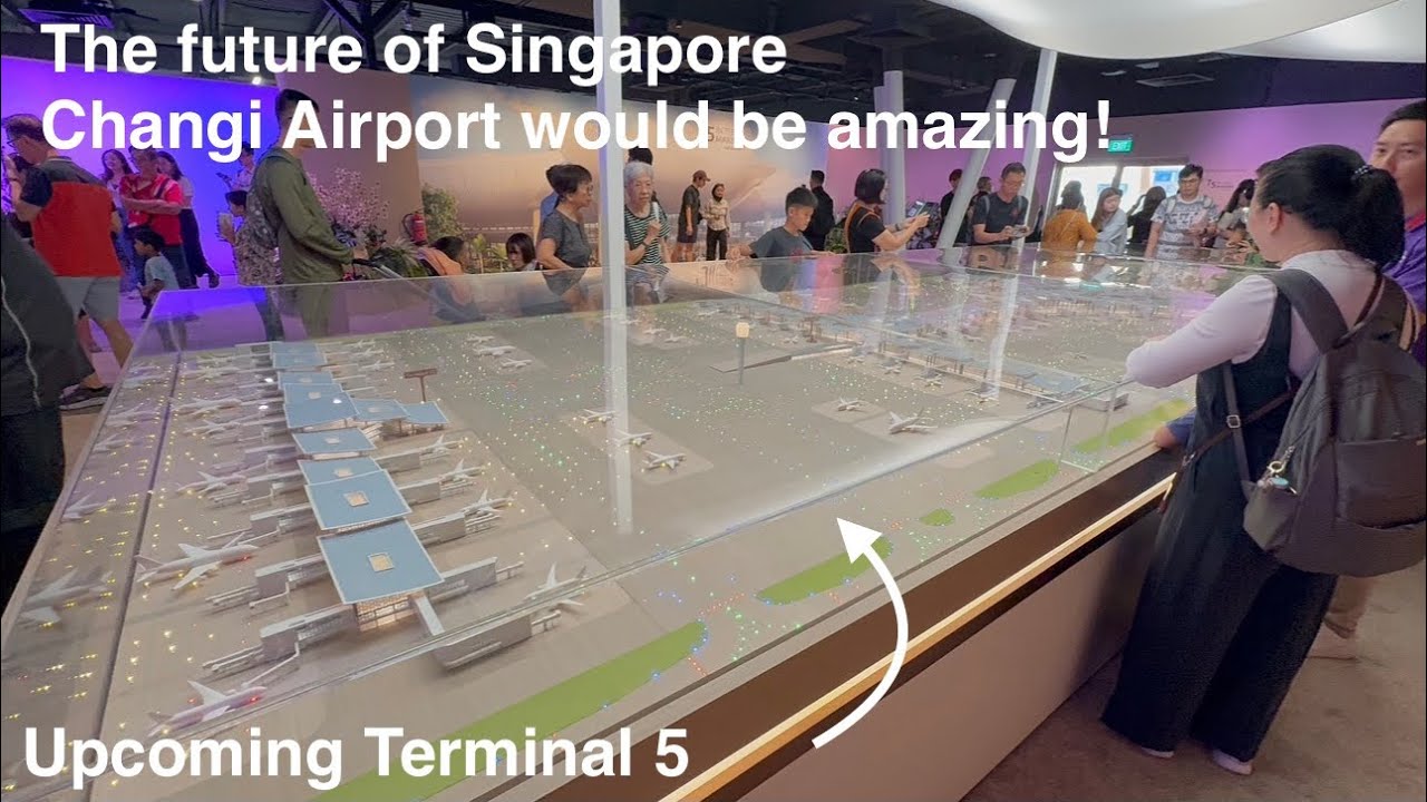 Vlog | Exploring the future of Singapore Changi Airport’s Mega Terminal 5 - Full Walkthrough