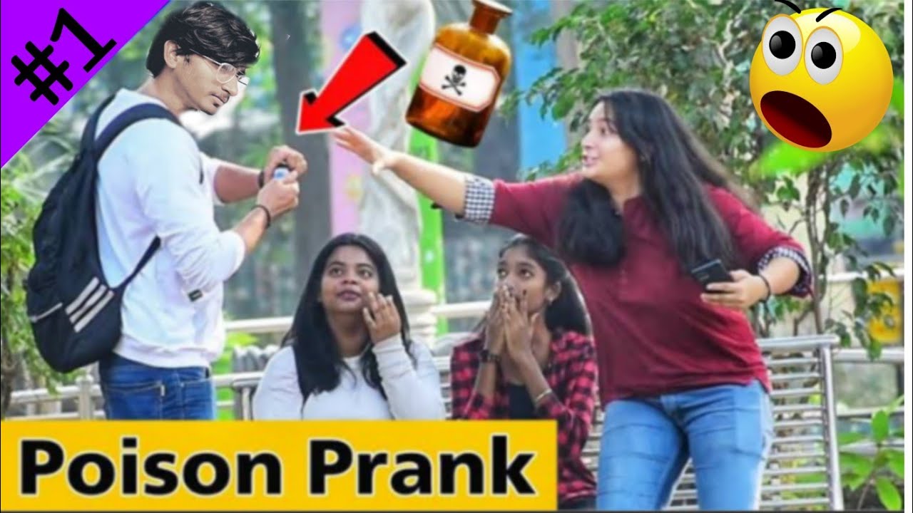 Fake Poison prank 😆  Best Prank Video @DivyanshuMani