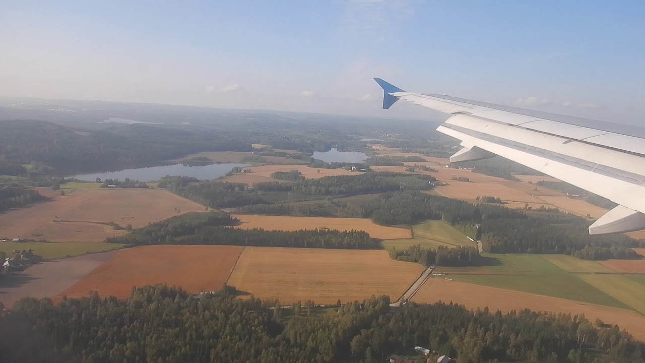 Laskeutuminen Tikkakoskelle 4.9.2018