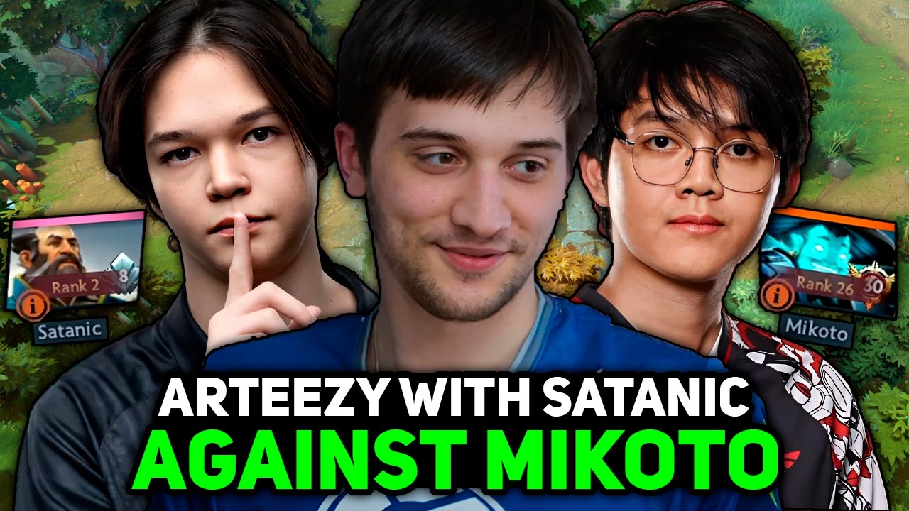 ARTEEZY выбрал SNIPER с SATANIC против MIKOTO