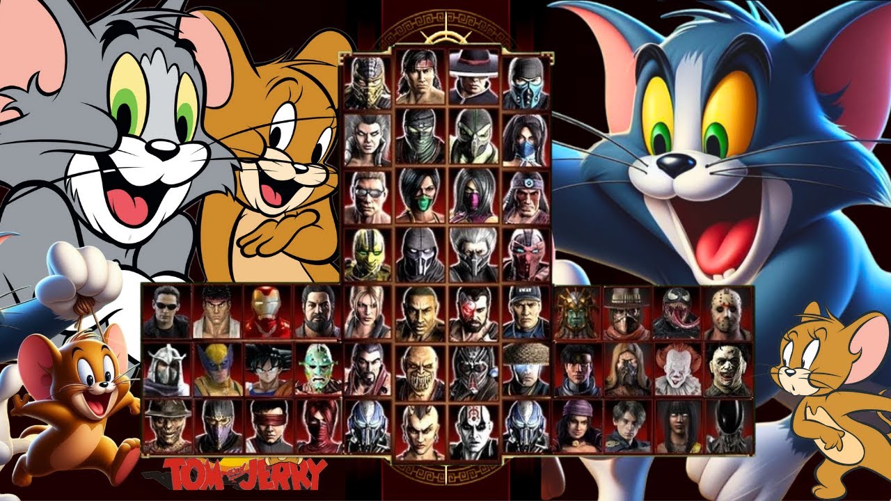 Mortal Kombat 9 - TOM & JERRY MOD - Expert Arcade Ladder - Gameplay @ (1080p) - 60ᶠᵖˢ ✔