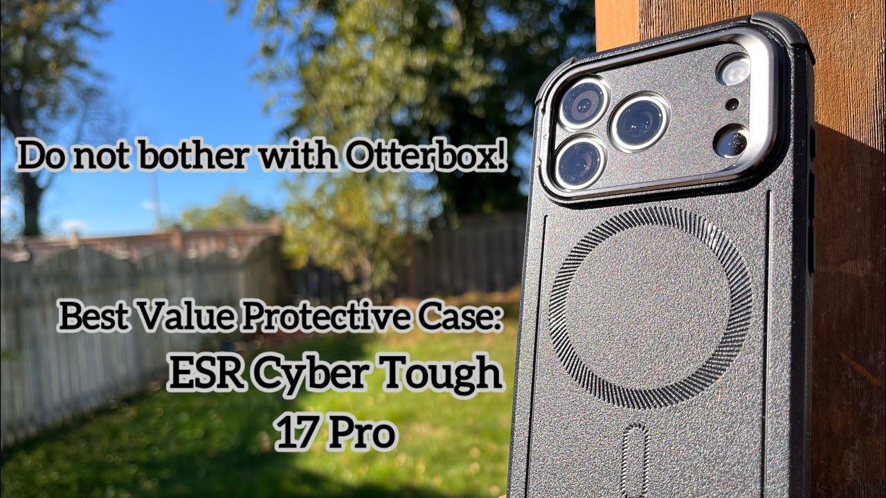 ESR Cyber Tough Case Review: iPhone 17 Pro (Best Overall Valued Tough Case Here’s Why)