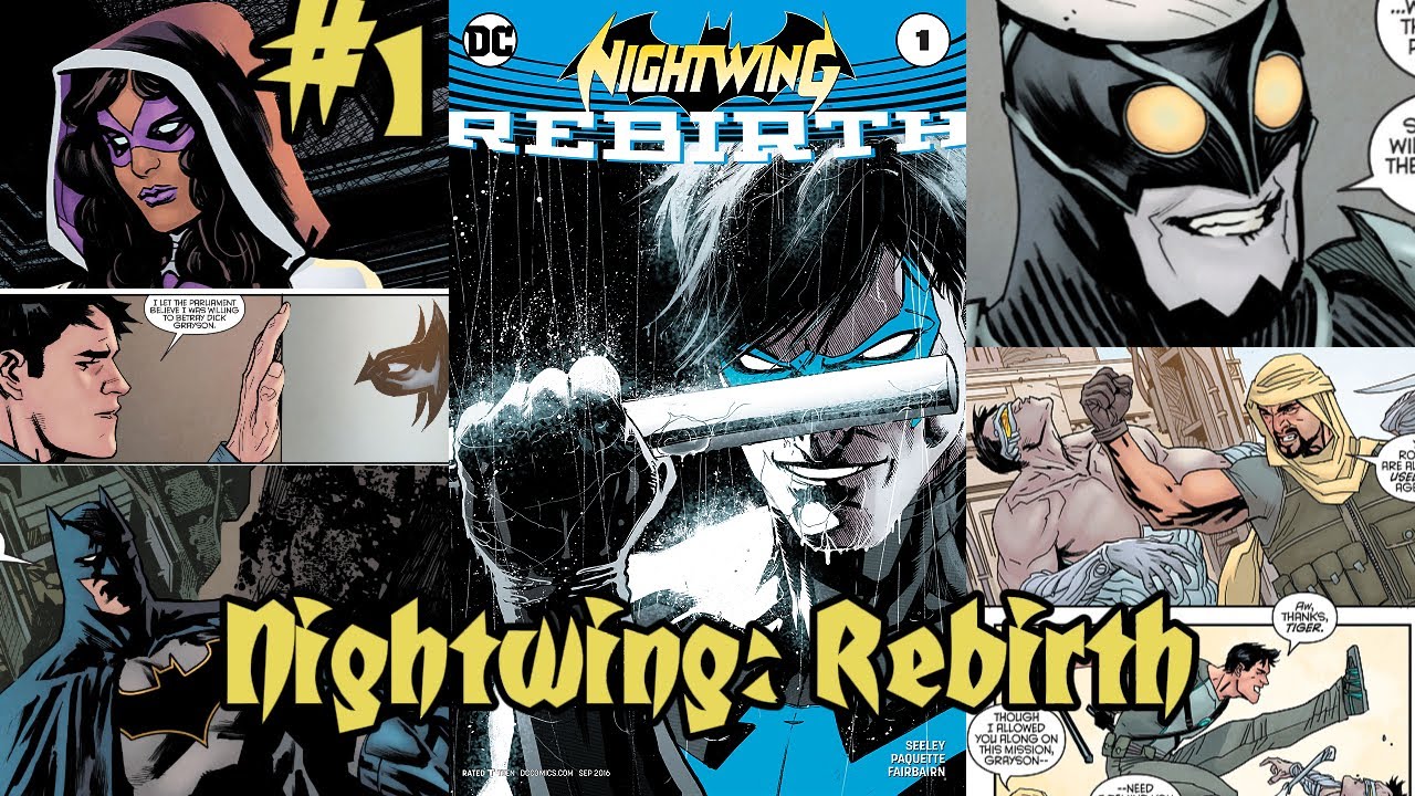 Nightwing: Rebirth (Book 1)(Dramatized Comic Book)