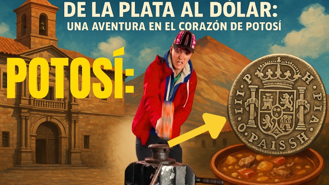 Visitar POTOSÍ es PLATA, HISTORIA y SABOR 🍲 | La RUTA y origen del DÓLAR 💲 #Potosi #Bolivia 🇧🇴
