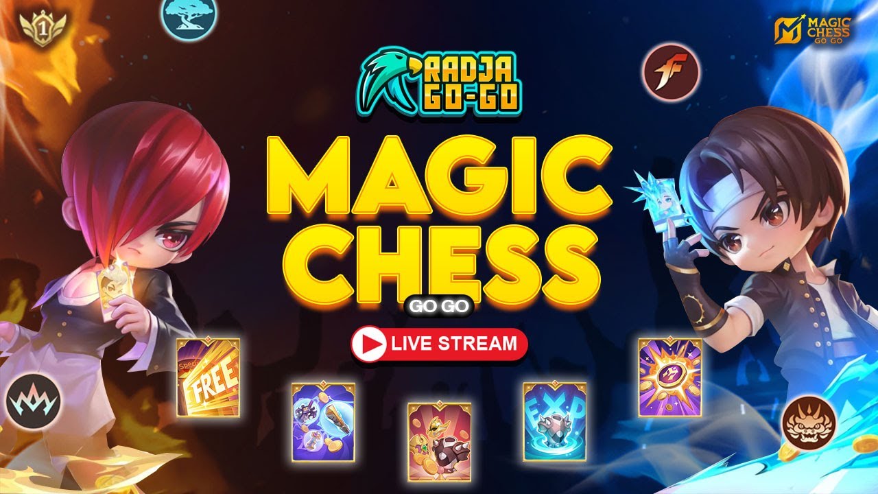 [LIVE 🔴]  MAGIC CHESS GOKGOK  TOPUP  TERBAIK RADJATOPUP.ID #MagicChessGoGo #MCGG #MCGGIDCreators