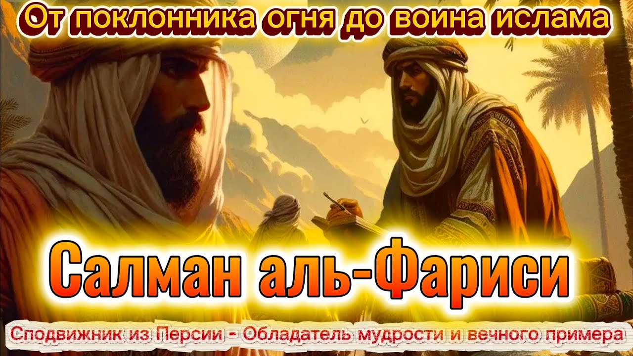 Salman al-Farisi || Od czciciela ognia do wojownika islamu
