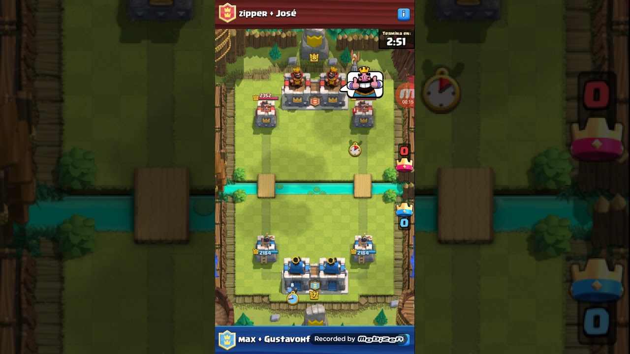 Partida flash de Clash Royale Arena 7