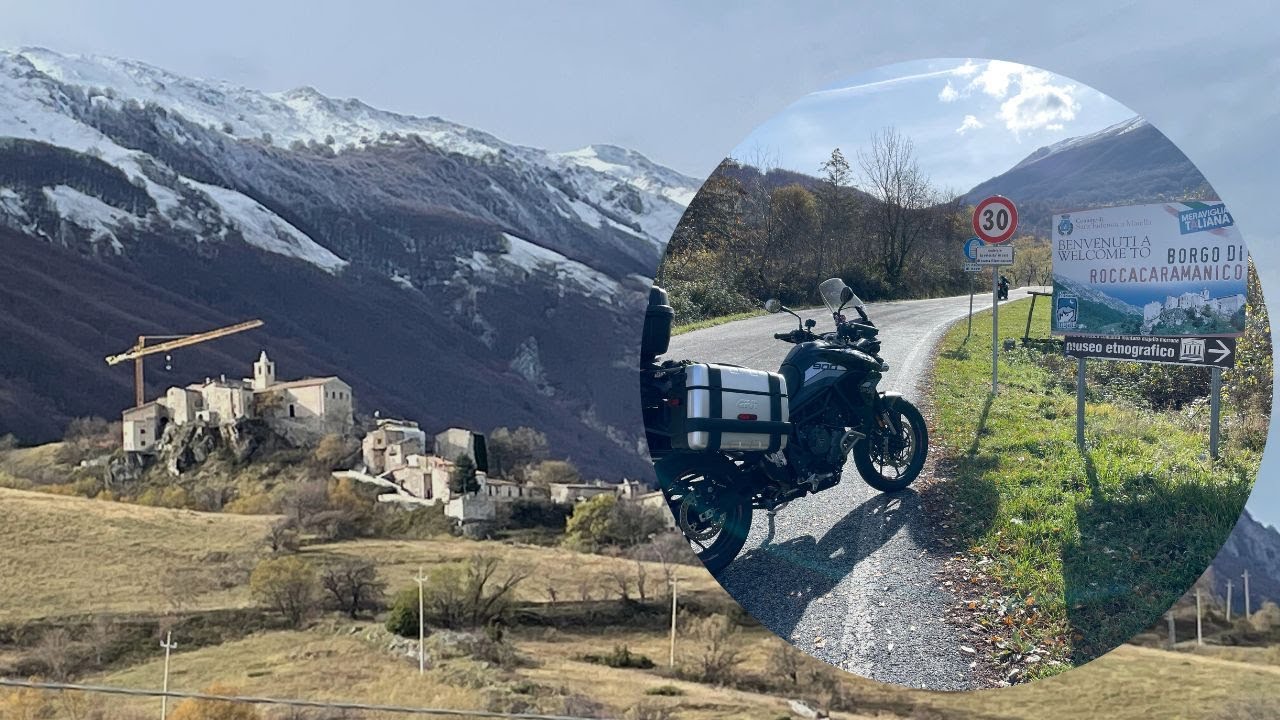 HD VIDEO - Roccacaramanico frazione di Sant'Eufemia a Maiella (PE)