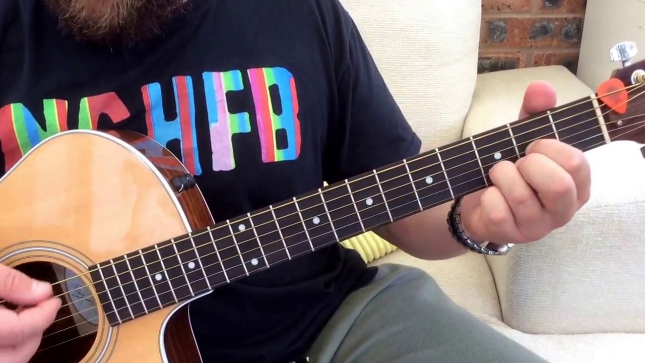 Oasis-Round Are Way-Acoustic Guitar Lesson.
