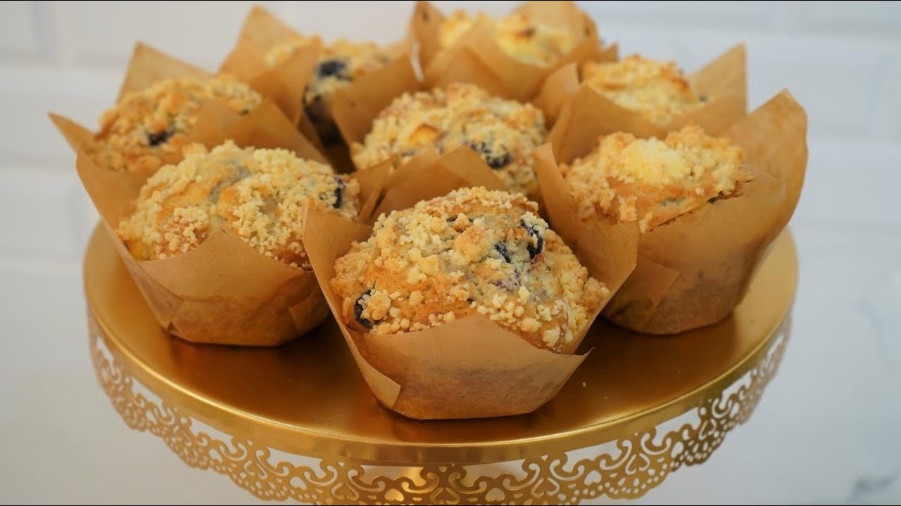 Blueberry Cream Cheese Muffin
