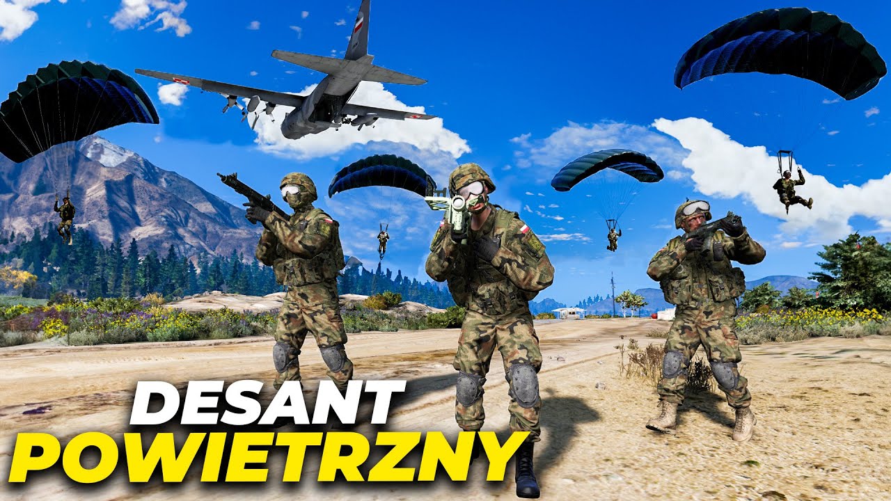 Polskie Wojsko - DESANT NA TYŁY WROGA🙉| 6BPD