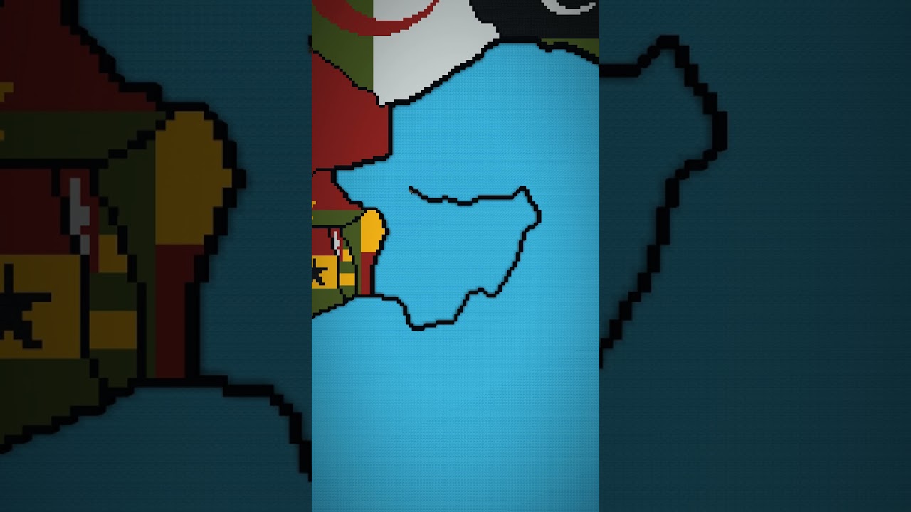 Small Scale Nigeria #minecraft #flags #maps #nigeria #india #africa #muslim #islam