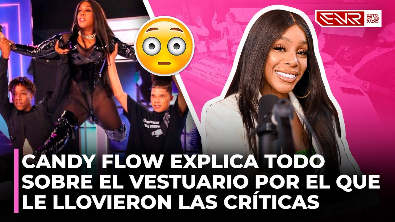 CANDY FLOW EXPLICA TODO SOBRE EL VESTUARIO POR EL QUE LE LLOVIERON LAS CRÍTICAS (ENTREVISTA)