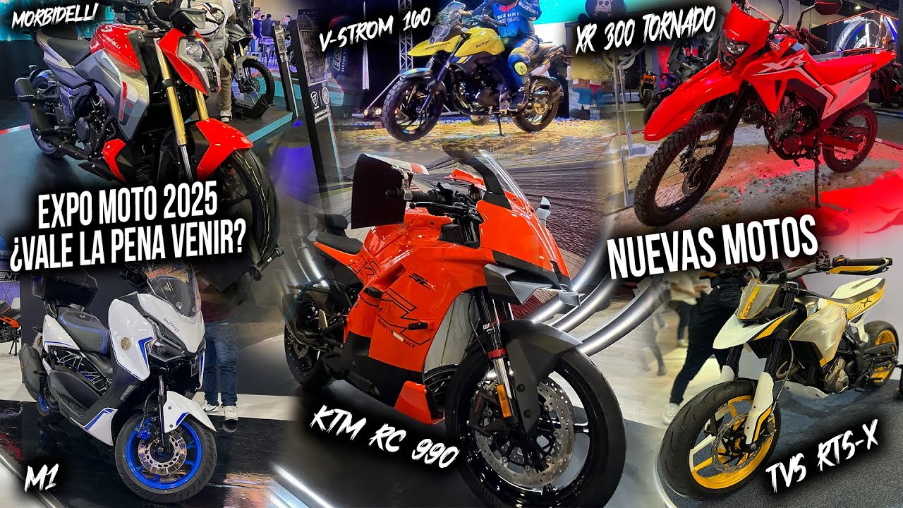 Nuevos Lanzamientos 😱 ¿Vale la pena ir a EXPO MOTO 2025? 🤔