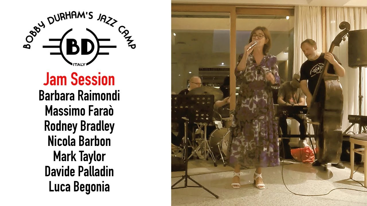 A jam session with Barbara Raimondi at Bobby Durham Jazz Camp 2025