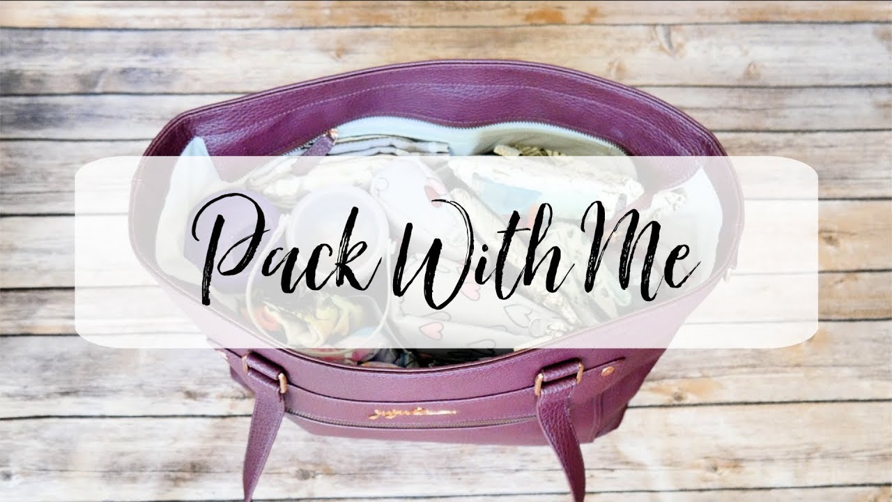 Pack With Me | Ju-Ju-Be Ever Collection Tote in Plum Rose | The Sensible Mama