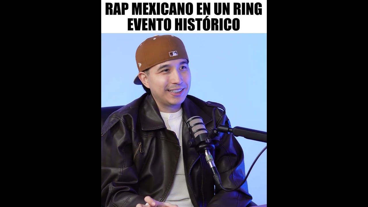 Cartelera del RAP MEXICANO en un ring
