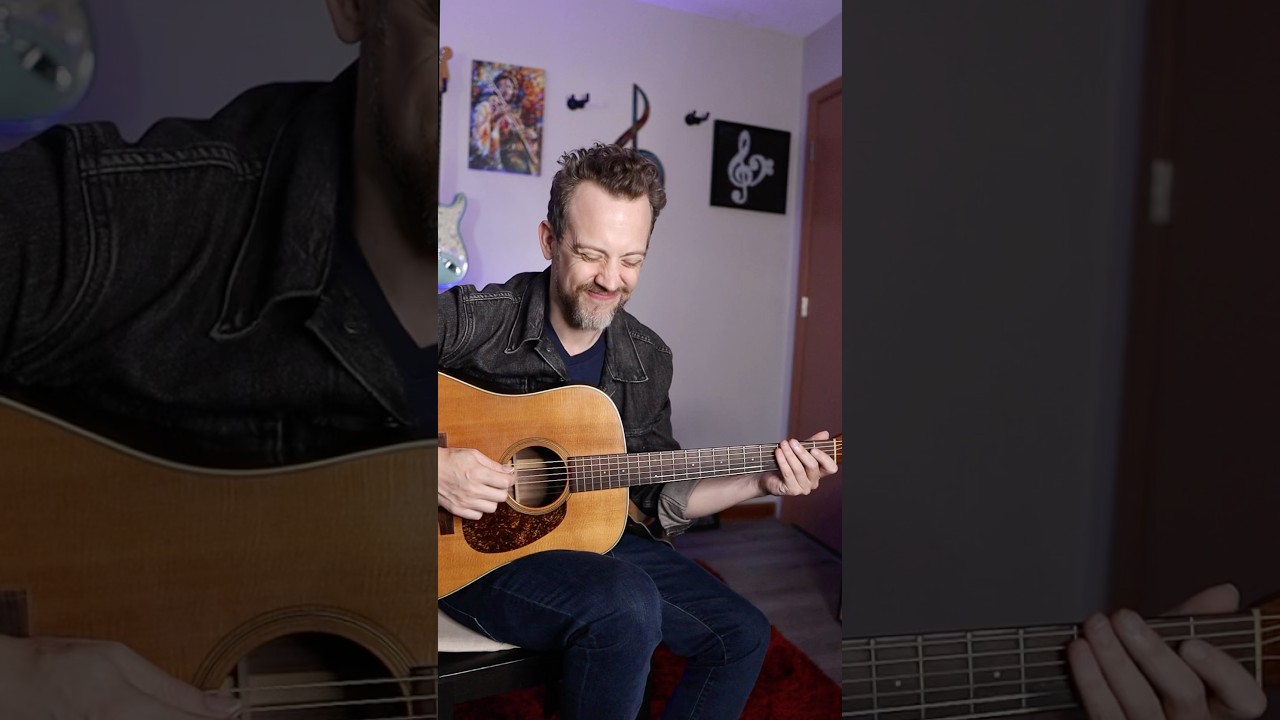 Bluegrass Licks Through GCD #acousticguitar #bluegrassguitar #flatpicking