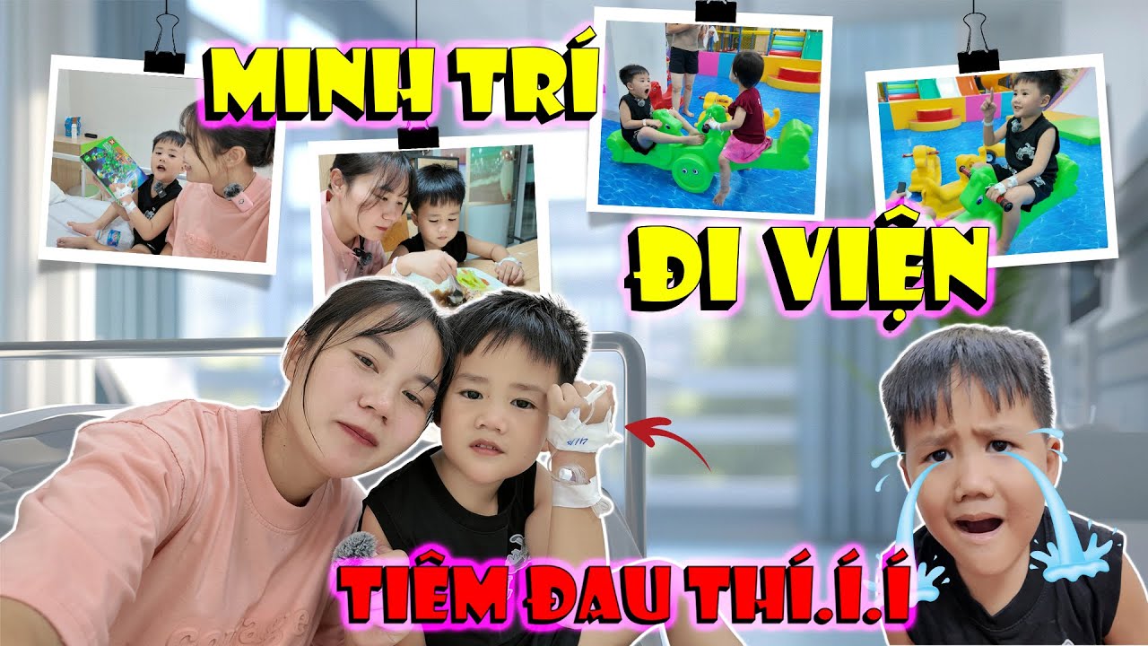 Minh Trí Bất Ngờ Ốm Phải Đi Viện Khiến Chị Ruby Lo Lắng | Minh Trí Family