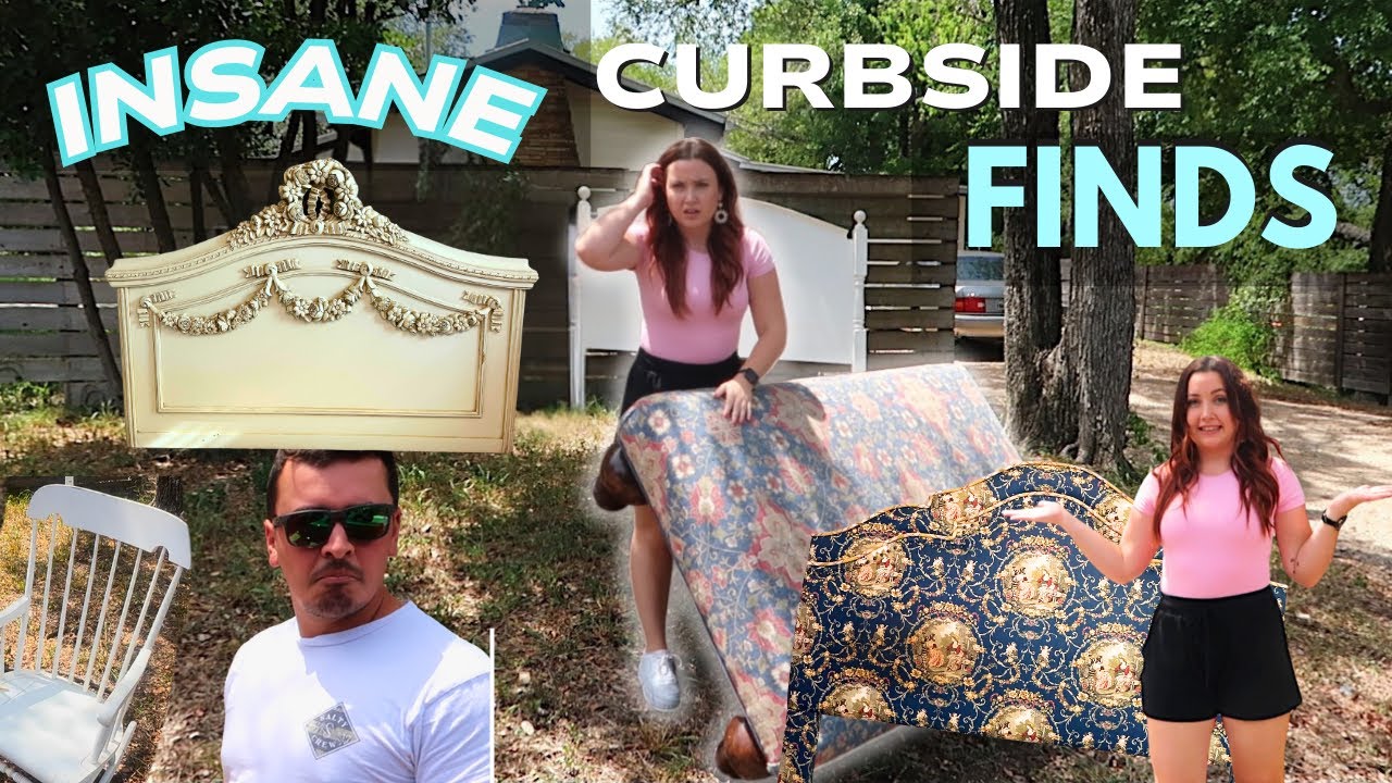 INSANE CURBSIDE FURNITURE Haul! Trash to $$$$$$