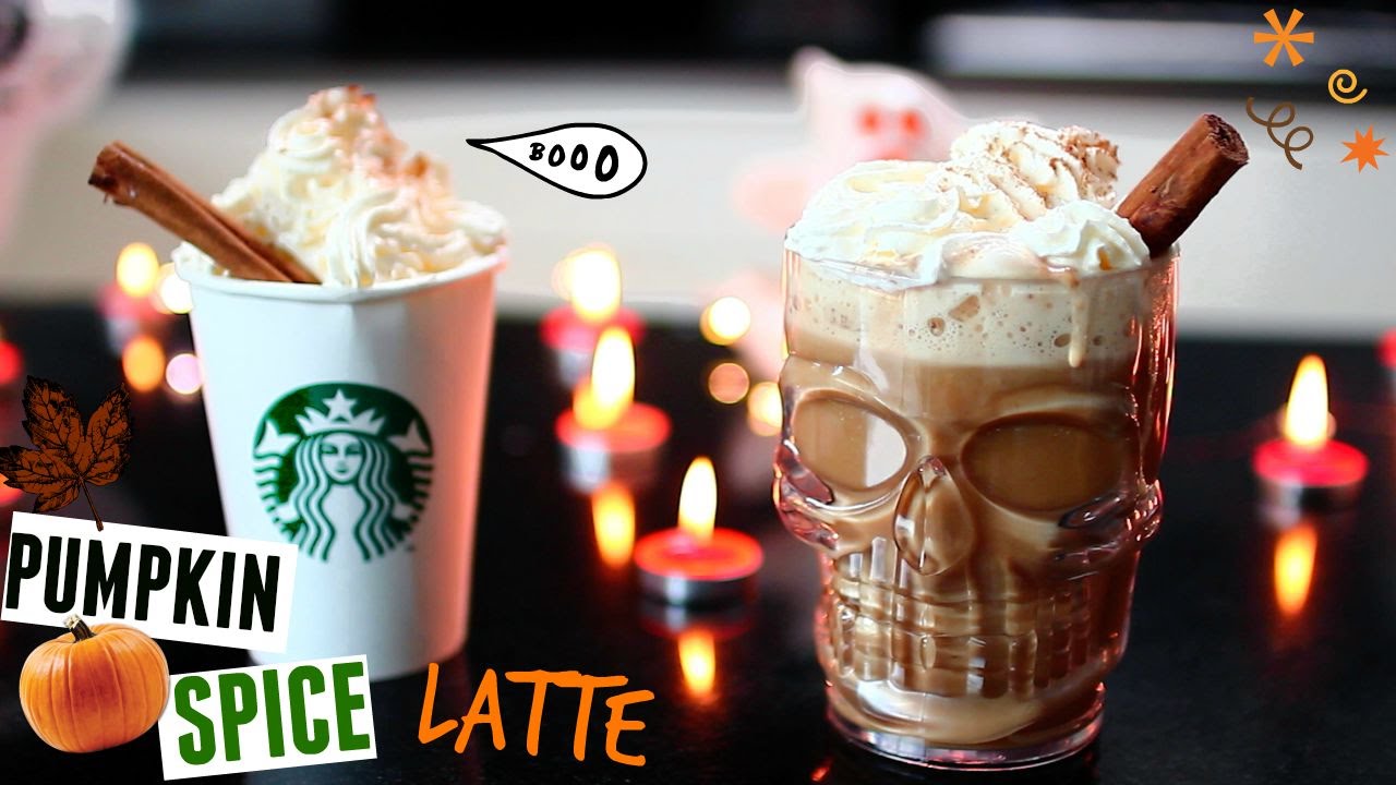 DIY Fall Starbucks Drinks: Pumpkin Spice Latte 🍂