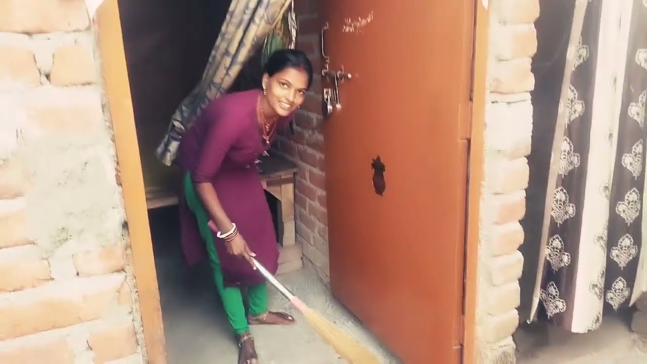 आज सुबह झाड़ू लगाए दोस्तो | clining vlog | new clining vlog video indian village life | vlogs 