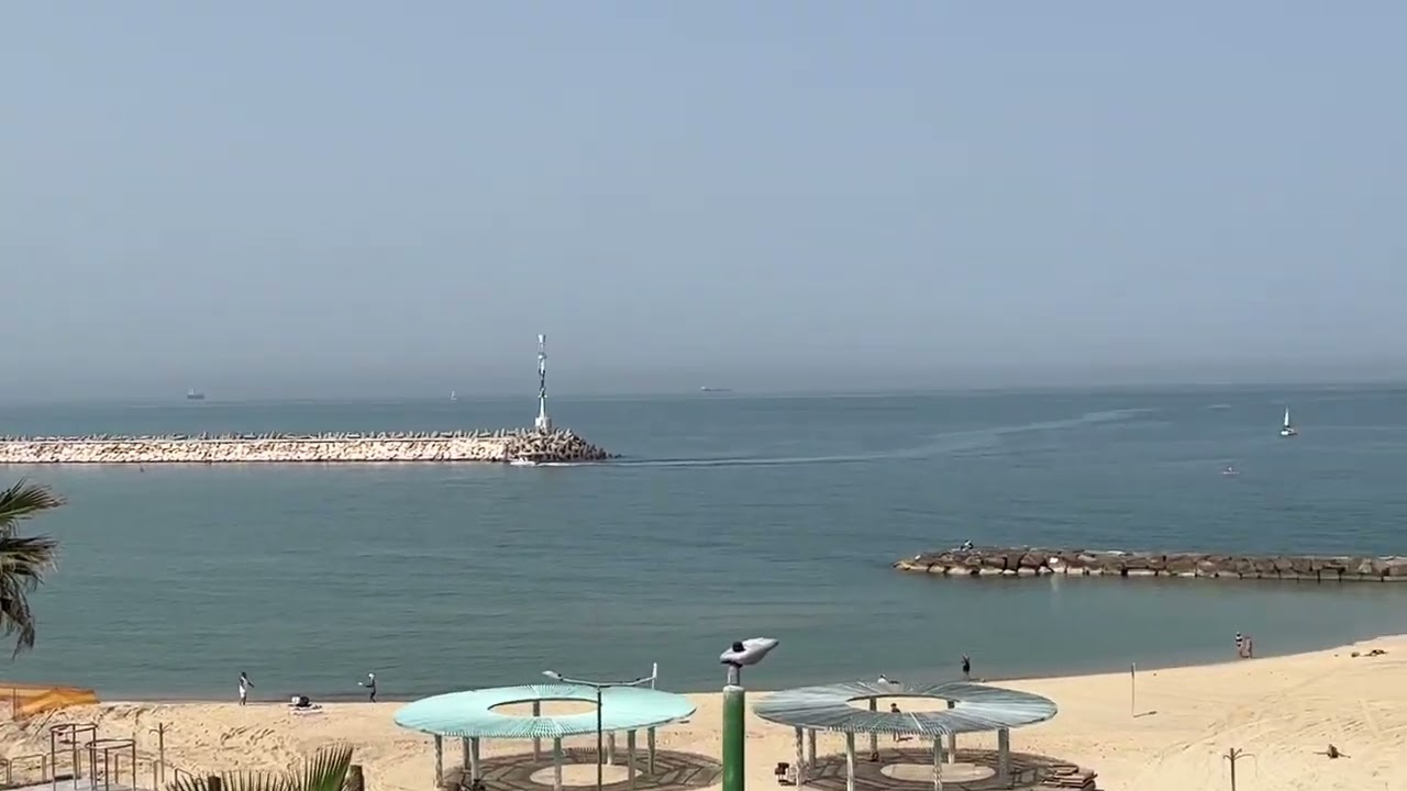 Так живет прибрежный Ашкелон Израиль. Средиземное море во всей красе. Пора в Болгарию. Март 2023