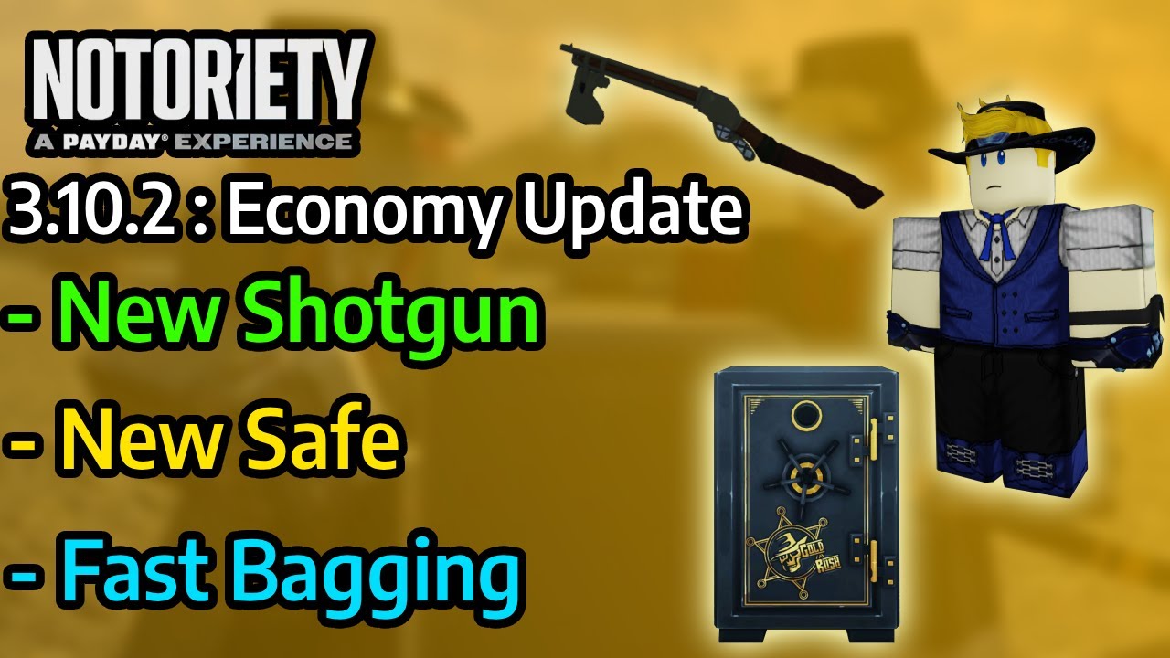Notoriety Update - Economy Update [ROBLOX]