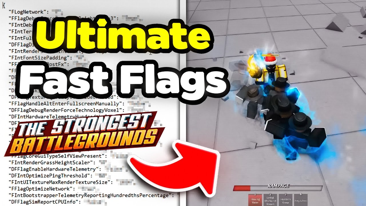 BEST TSB Fast Flags for Roblox (BOOST FPS, FIX LAG, LOW PING)