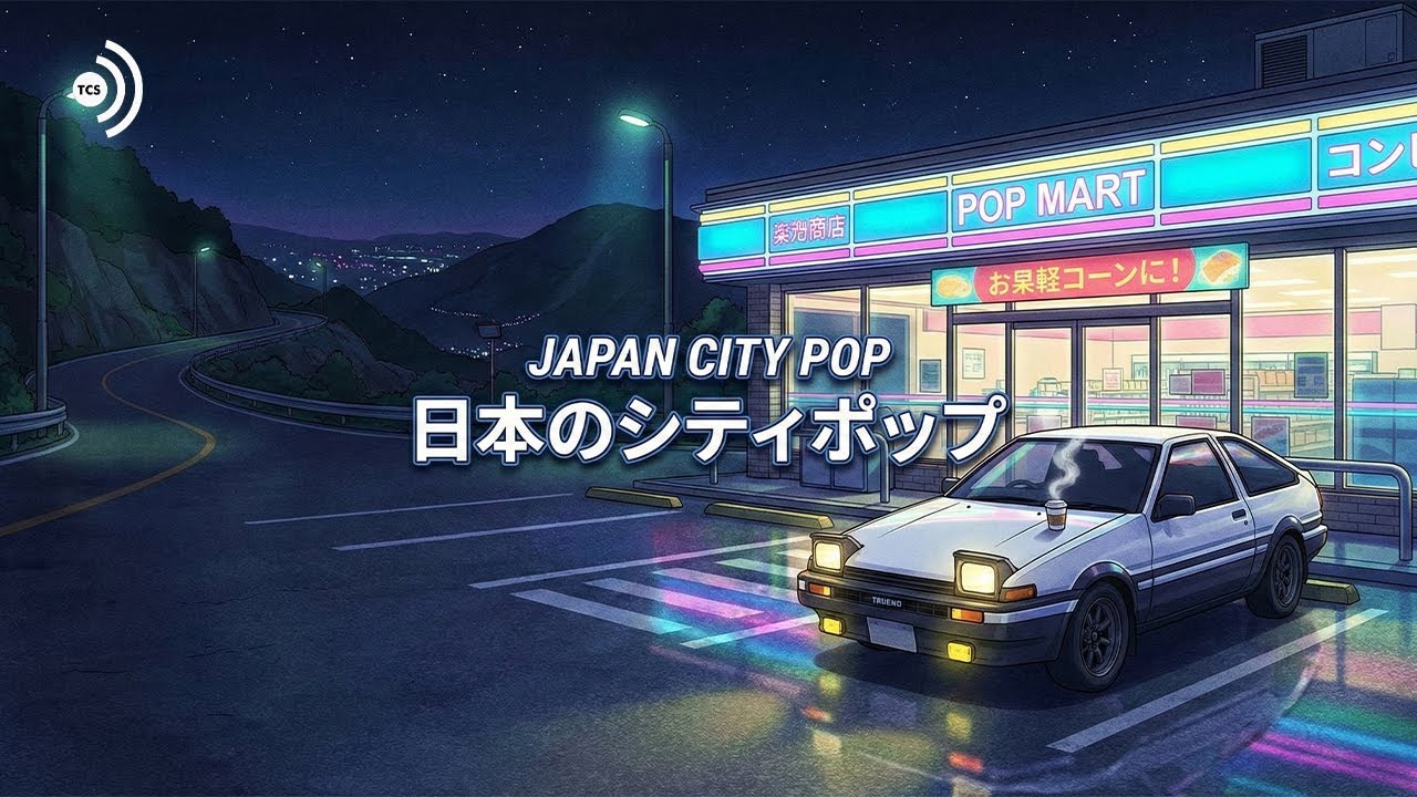 80s Vibes Japan City Pop Playlist | Work & Chill Retro Tokyo Night Music