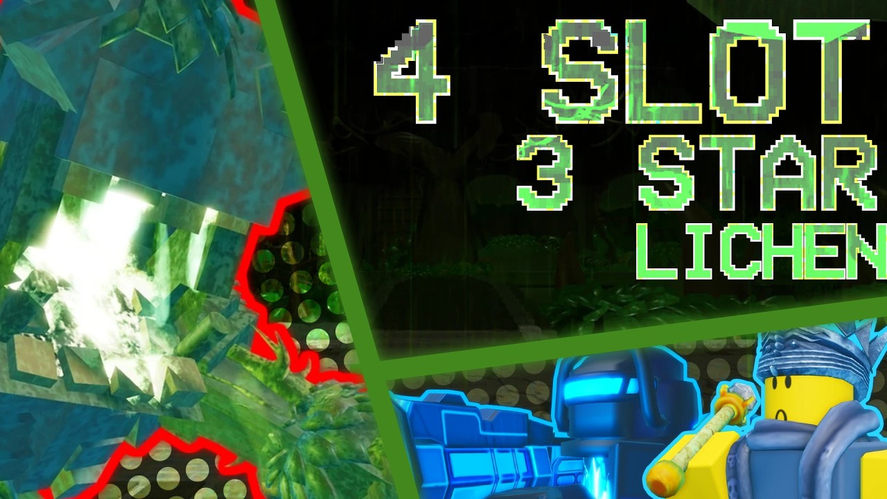 [POST-PATCH] Battle Bricks Lichen 3 Stars 4 Slot Only