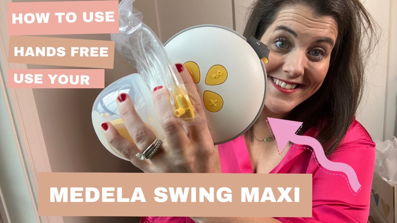 Set up and use your HANDS FREE Medela Swing Maxi with your Baby Nurse and Lactation Consultant