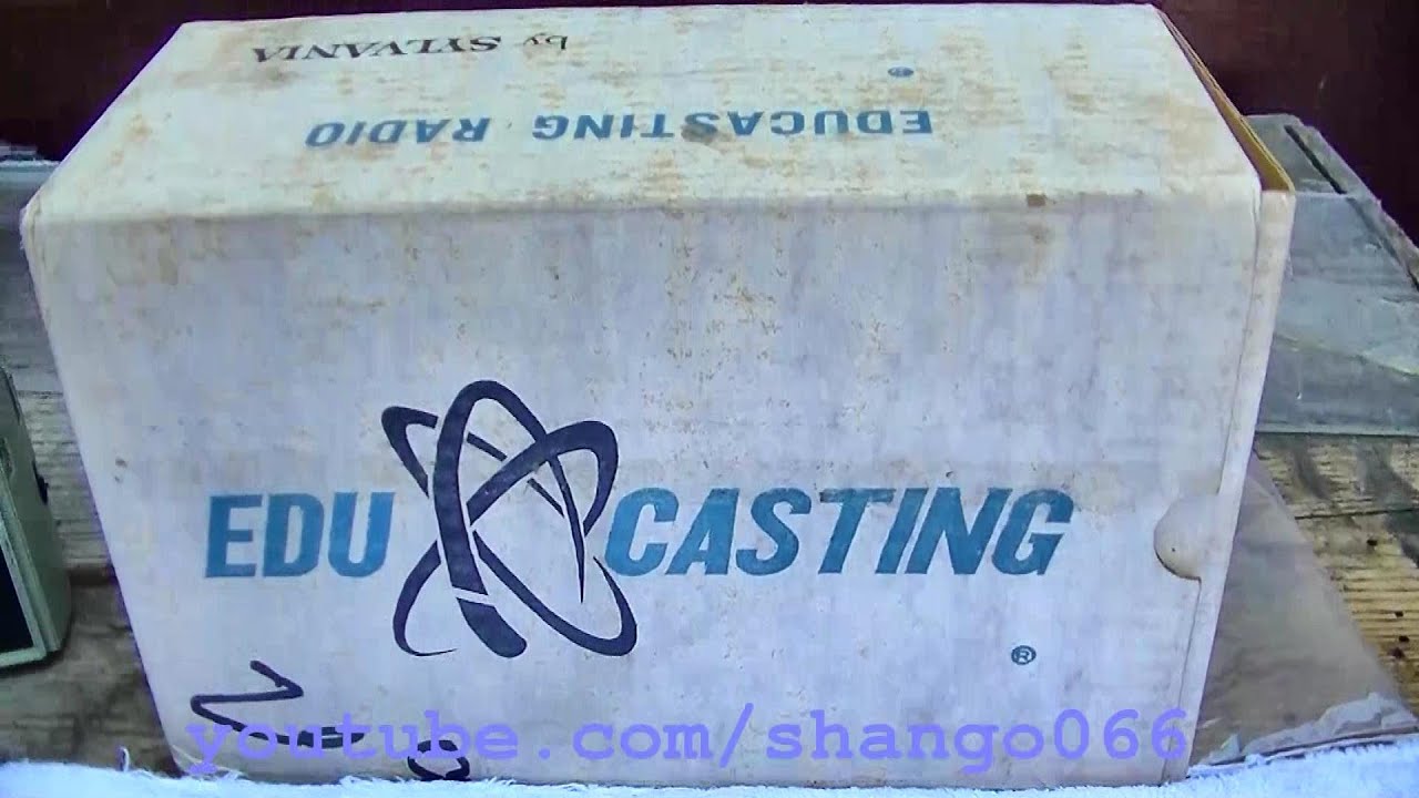 Sylvania Educasting SCA Radios Diagnosis and Repair NOS Factory Defect